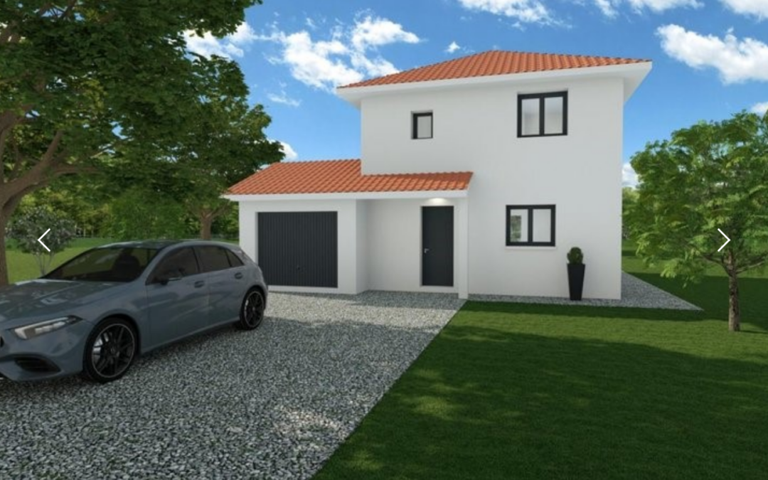 Villa R+1 de 100m2 sur un terrain de 350m2 à Prades.